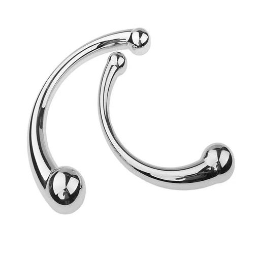 Stainless Ended Anal Hook Steel Elegant 5858 Double 0807